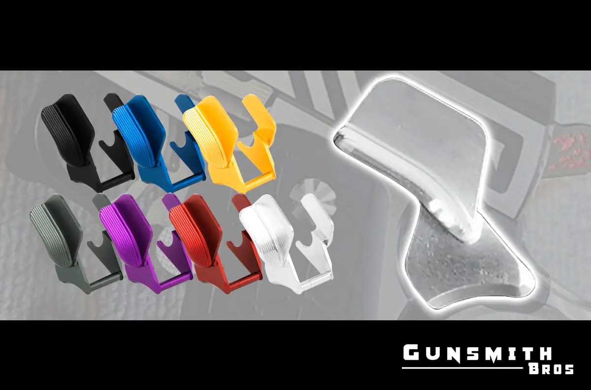 Gunsmith Bros Aluminum Hi-Capa Thumb Safeties V.1 #Gb-Hcats01 1