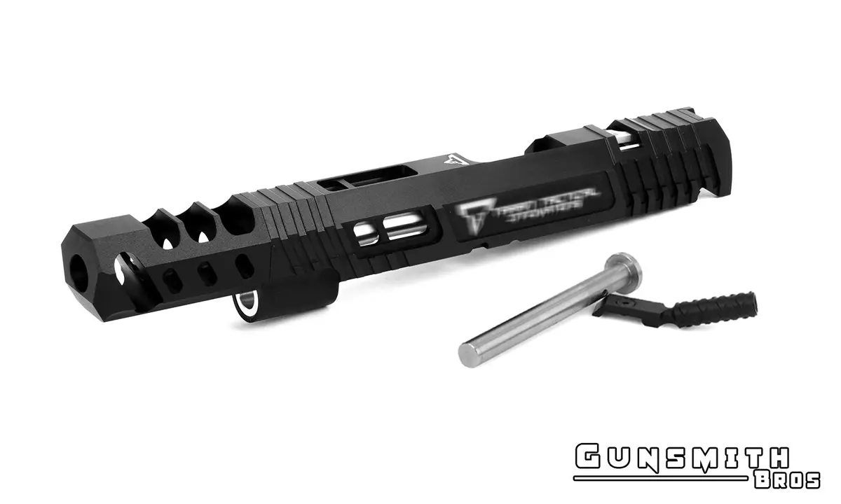Gunsmith Bros Tti Combat Master Open Slide Kit For Hi-Capa - Black 1