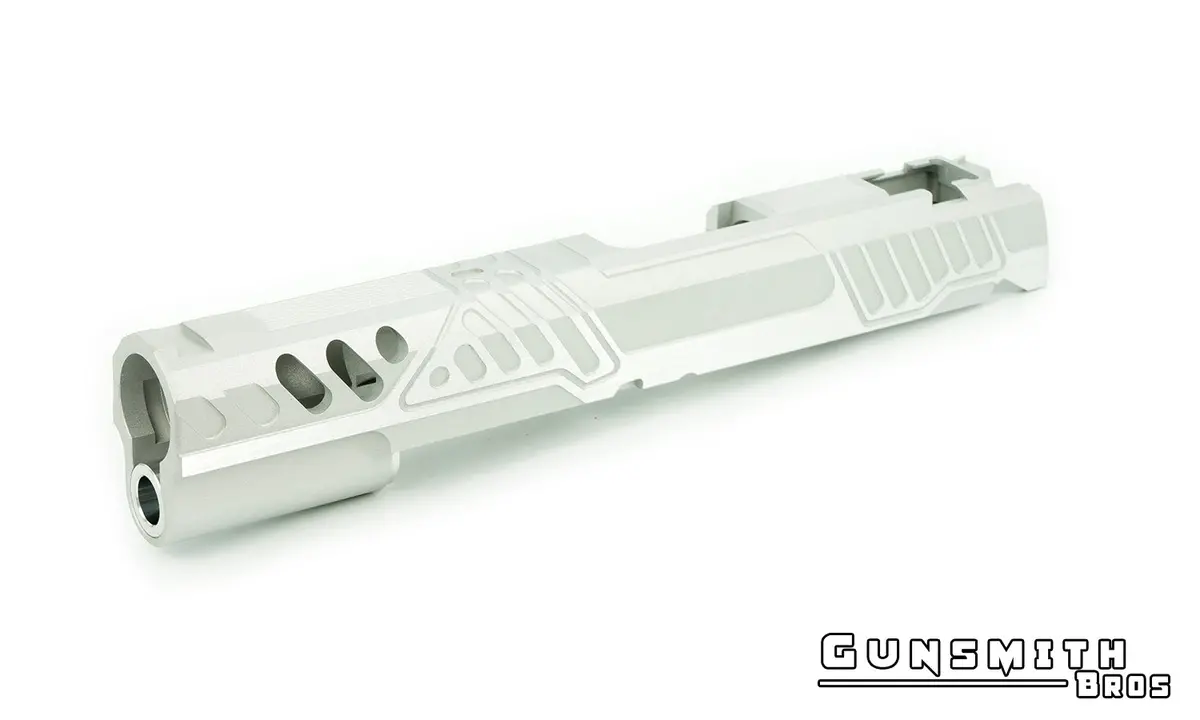 Gunsmith Bros Type 192 Slide For Hi-Capa #Gb-Sl-192 - Silver 1
