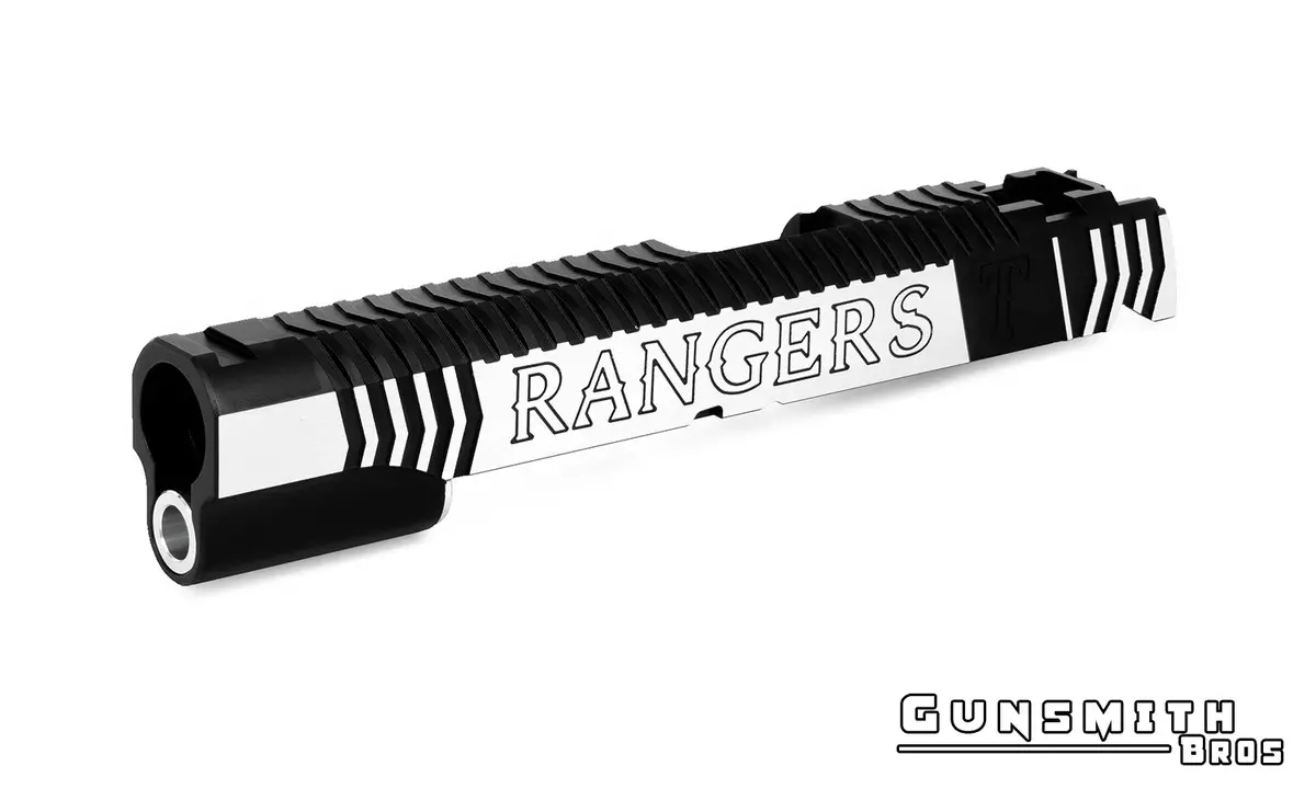 Gunsmith Bros Infinity Rangers Slide For Hi-Capa #Gb-Sl-Ifran-Bktt Black 2Tone 1