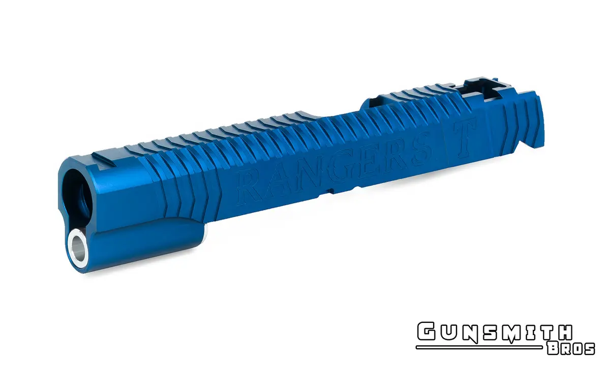 Gunsmith Bros Infinity Rangers Slide For Hi-Capa #Gb-Sl-Ifran-Bl Blue 1