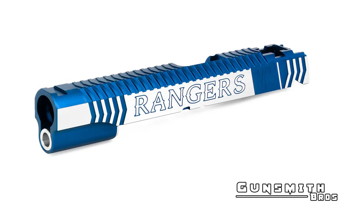 Gunsmith Bros Infinity Rangers Slide For Hi-Capa #Gb-Sl-Ifran-Bltt Blue 2Tone 1