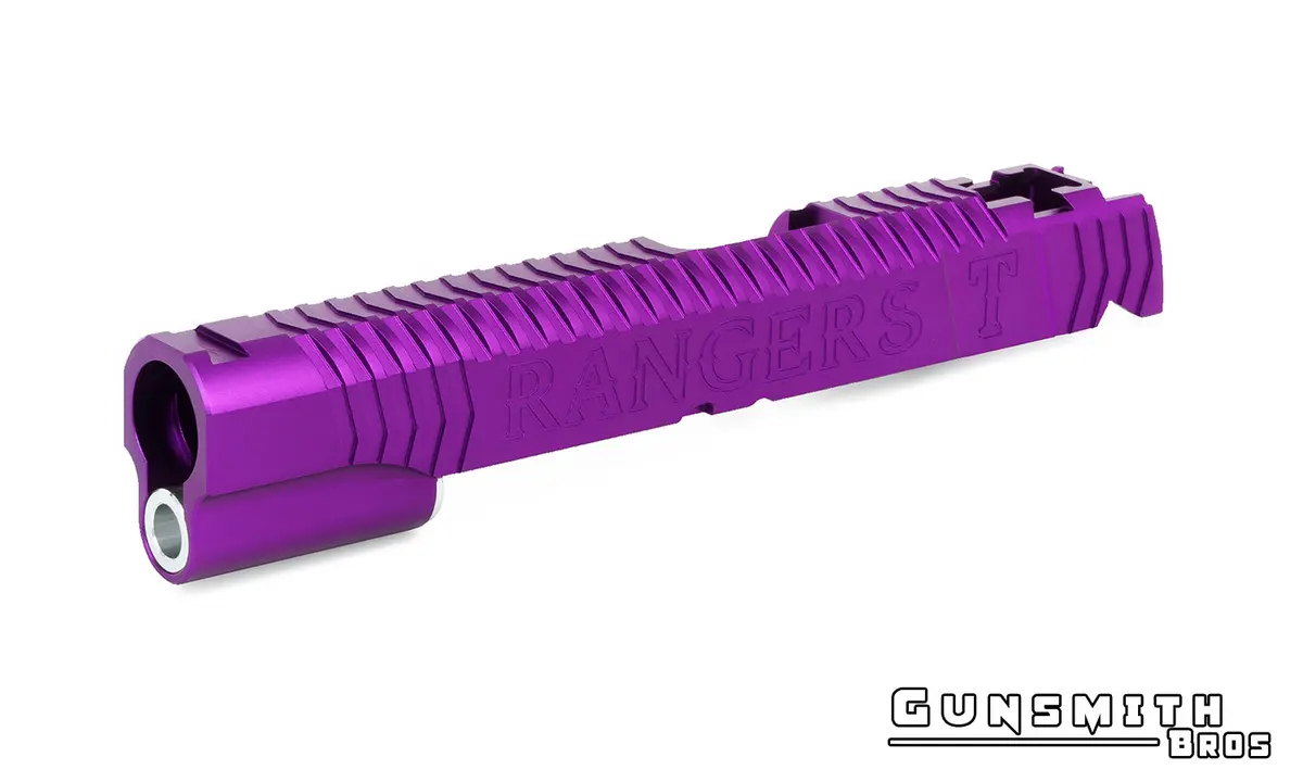 Gunsmith Bros Infinity Rangers Slide For Hi-Capa #Gb-Sl-Ifran-Pu Purple 1