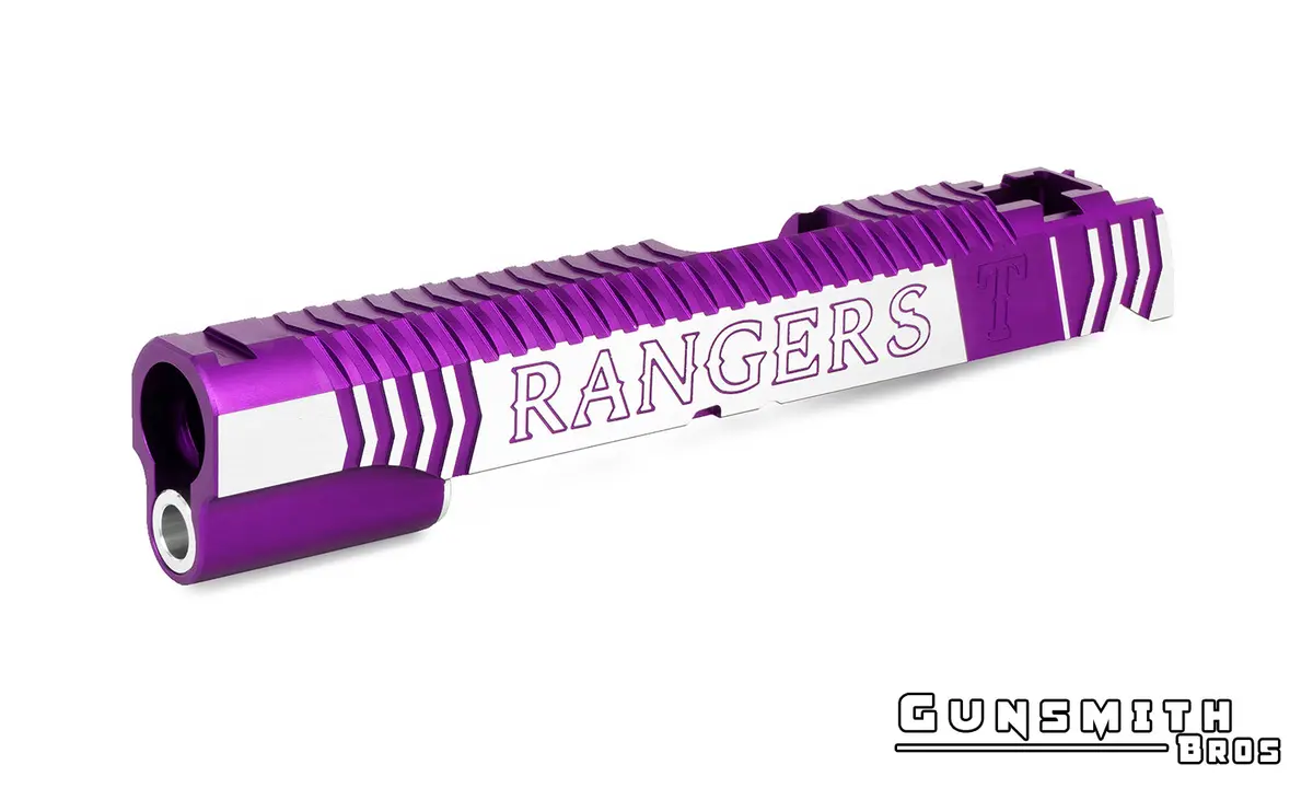 Gunsmith Bros Infinity Rangers Slide For Hi-Capa #Gb-Sl-Ifran-Putt Purple 2Tone 1