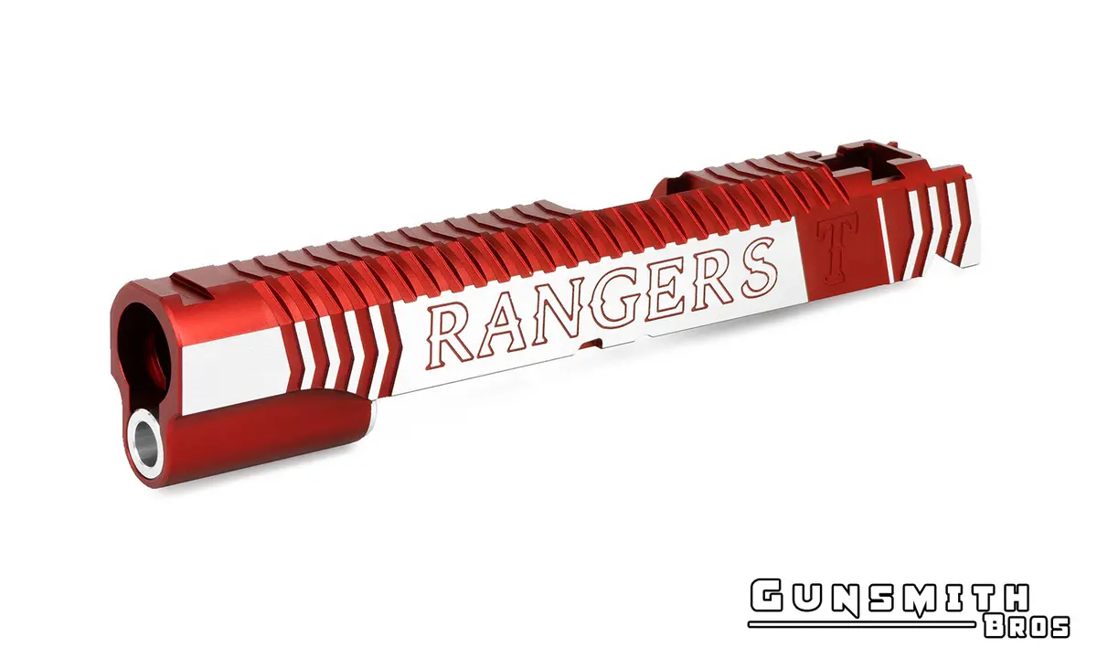Gunsmith Bros Infinity Rangers Slide For Hi-Capa #Gb-Sl-Ifran-Rdtt Red 2Tone 1