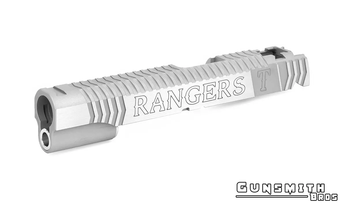 Gunsmith Bros Infinity Rangers Slide For Hi-Capa #Gb-Sl-Ifran-Sl Silver 1