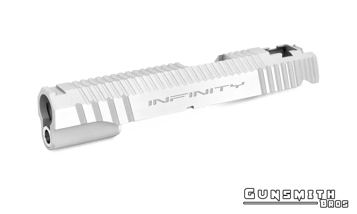 Gunsmith Bros Infinity Retro Slide For Hi-Capa #Gb-Sl-Ifret-Sl Silver 1