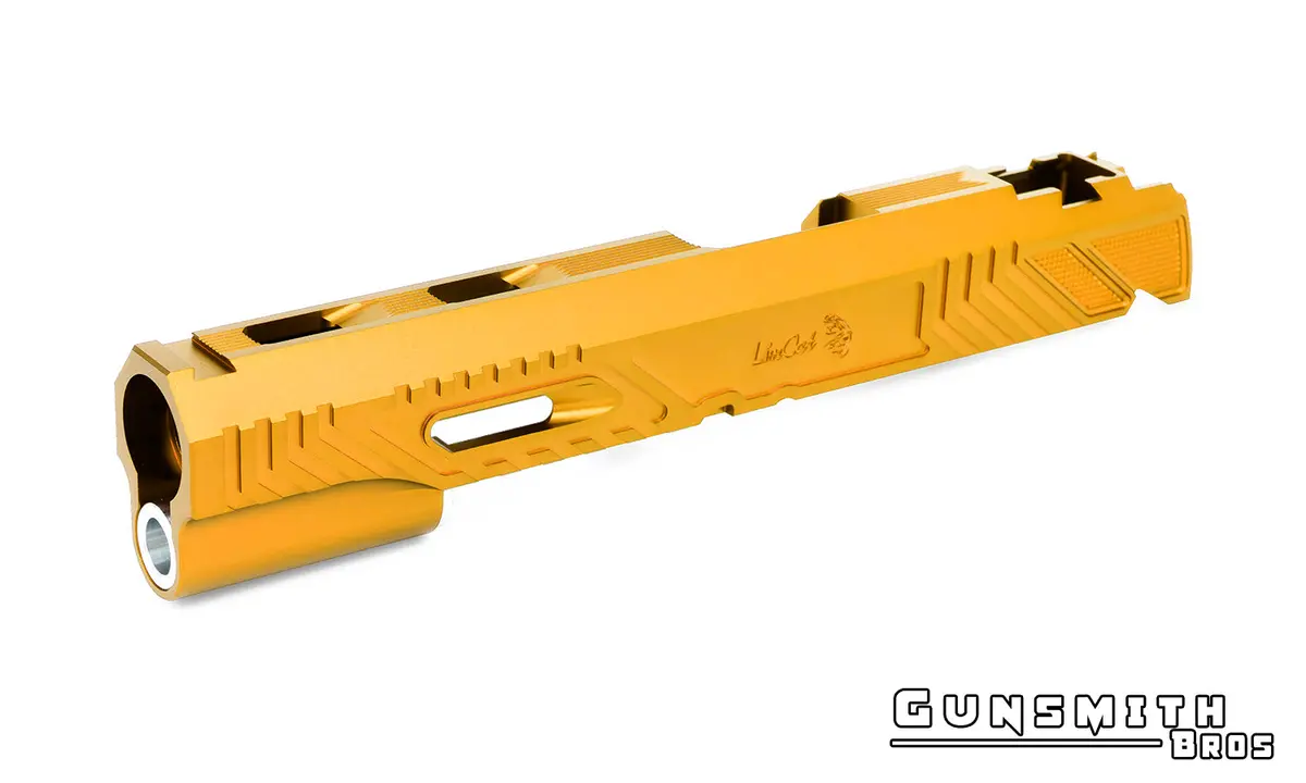 Gunsmith Bros Limcat Wildcat Slide For Hi-Capa #Gb-Sl-Lcwc-Gd Gold 1