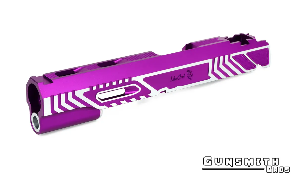 Gunsmith Bros Limcat Wildcat Slide For Hi-Capa #Gb-Sl-Lcwc-Pu2 Purple 2Tone 1
