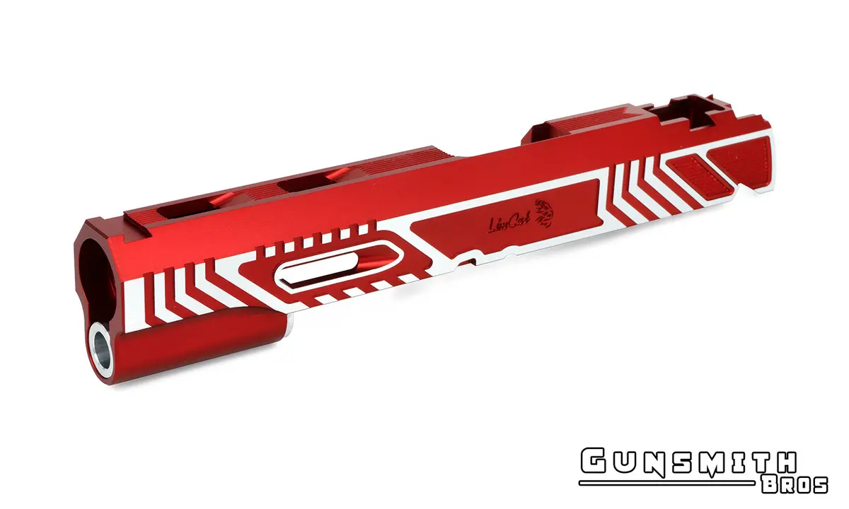 Gunsmith Bros Limcat Wildcat Slide For Hi-Capa #Gb-Sl-Lcwc-Rd2 Red 2Tone 1