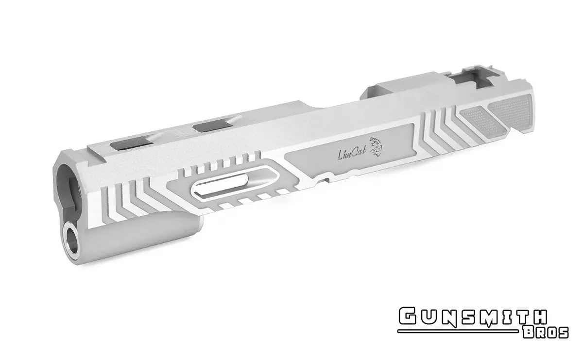 Gunsmith Bros Limcat Wildcat Slide For Hi-Capa #Gb-Sl-Lcwc-Sv Silver 1