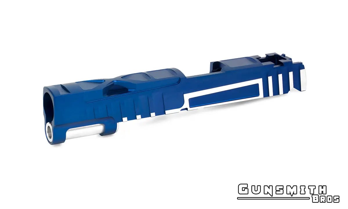 Gunsmith Bros Xcarry Slide For Hi-Capa # Gb-Sl-Xc51-Bltt Blue 2 Tone 1
