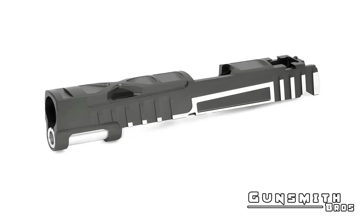 Gunsmith Bros Xcarry Slide For Hi-Capa # Gb-Sl-Xc51-Gytt Grey 2 Tone 1