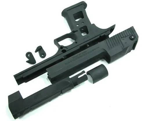 Guarder Aluminum Slide & Frame Set For Marui Desert Eagle .50 - (Black, 2016 New Version) 1
