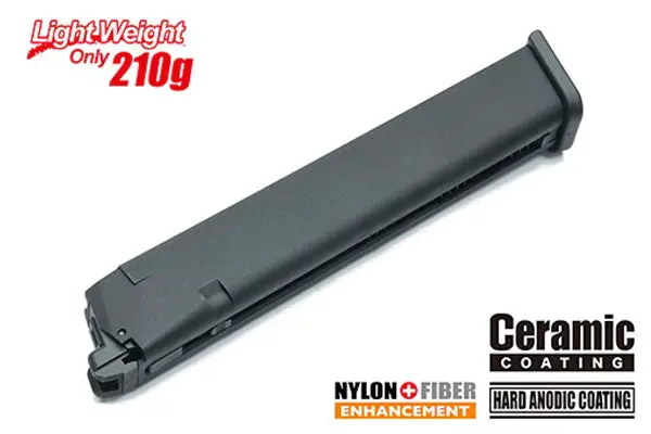 Guarder Light Weight Aluminum Magazine For Tokyo Marui G18c (Black) #Glk-187(Bk) 1