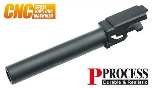 Guarder Cnc Steel Outer Barrel For Marui G17 Gen4 (Black) #Glk-219(Bk) 1