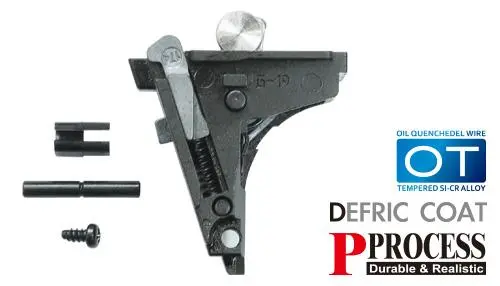 Guarder Steel Rear Chassis Set For Marui G17/19 Gen4 Gbb #Glk-220 1