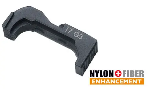 Guarder Standard Magazine Release For Marui G17 Gen5 Mos (Black) #Glk-540(Bk) 1