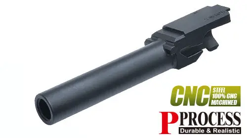 Guarder Steel Cnc Outer Barrel For Marui G17 Gen5 Mos (G45/Black) #Glk-542(Bk) 1