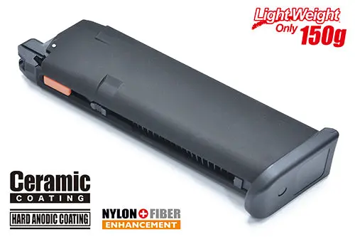Guarder Light Weight Aluminum Magazine For Marui G17 Gen5 (Black) #Glk-557(Bk) 1