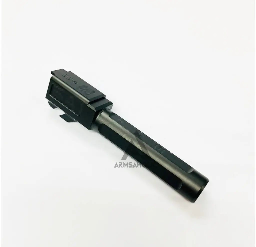 Guns Modify S Style G19 Steel Outer Barrel For Marui G19 (Black) 1