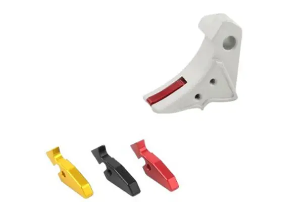 Guns Modify S Type Aluminum Adjustable Trigger For G Series - Silver #Gm0027 1