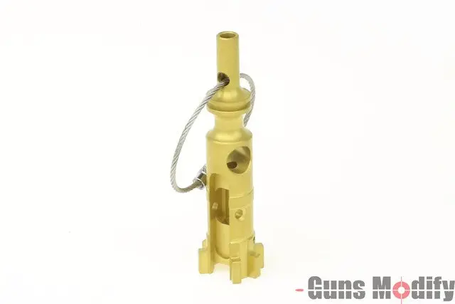 Guns Modify Stainless Ar Bolt Key Chain S Style (Gold) 1