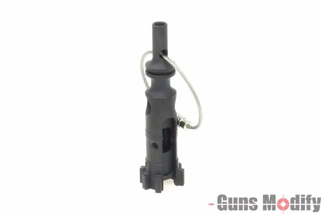 Guns Modify Stainless Ar Bolt Key Chain S Style (Black) 1