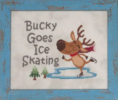 Bucky Goes Ice Skating 1