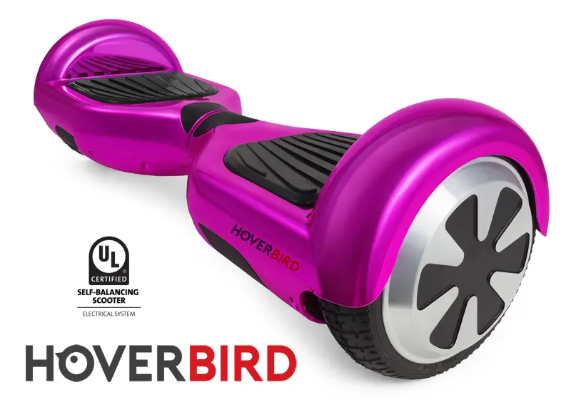 Ul2272 I1 6.5" Hoverbird Hoverboard - Self Balancing Scooter - Pink Chrome 1