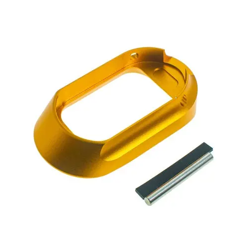 Cowcow High Heel Magwell - Gold For Marui Hicapa Gbb #Cct-Tmhc-138 1
