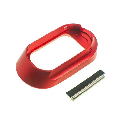 Cowcow High Heel Magwell - Red For Marui Hicapa Gbb #Cct-Tmhc-139 1