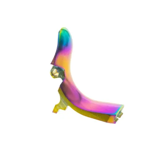 Cowcow Match Grade Stainless Steel Grip Safety For Marui Hi-Capa- Rainbow #Cct-Tmhc-165 1