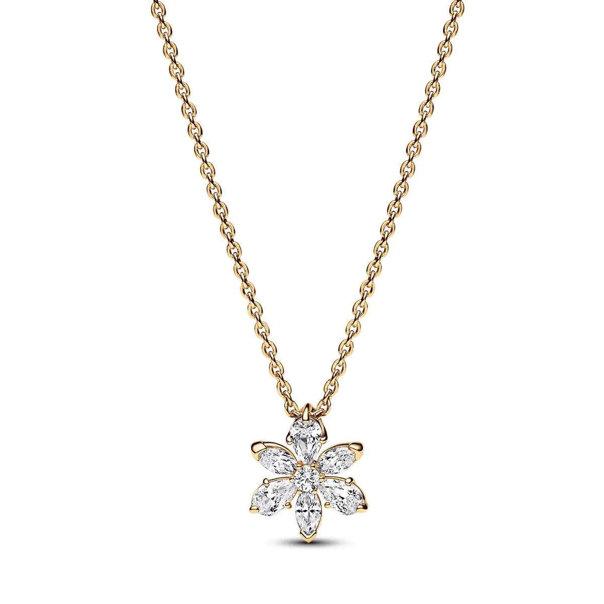 Sparkling Herbarium Cluster Pendant Necklace 1