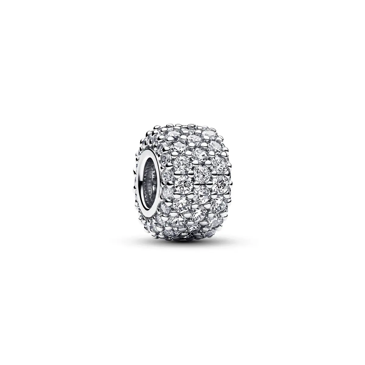Sparkling Pavé Triple-Row Charm 1