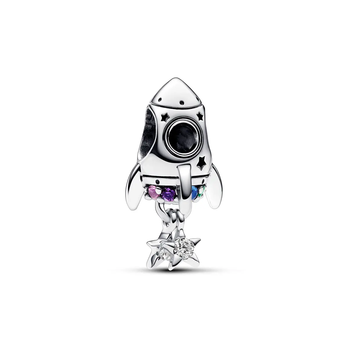 Space Love Rocket Charm 1