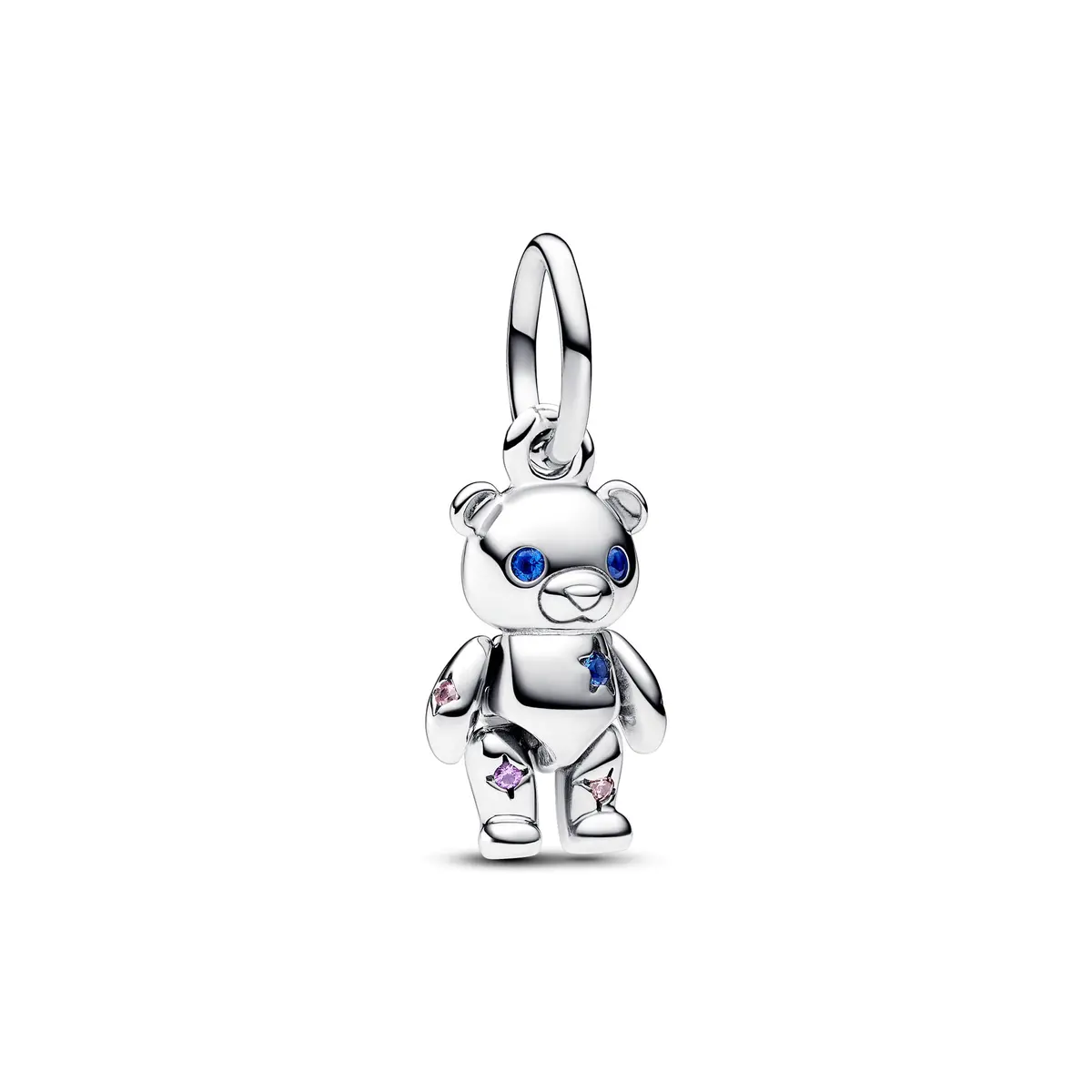 Moveable Teddy Bear Dangle Charm 1