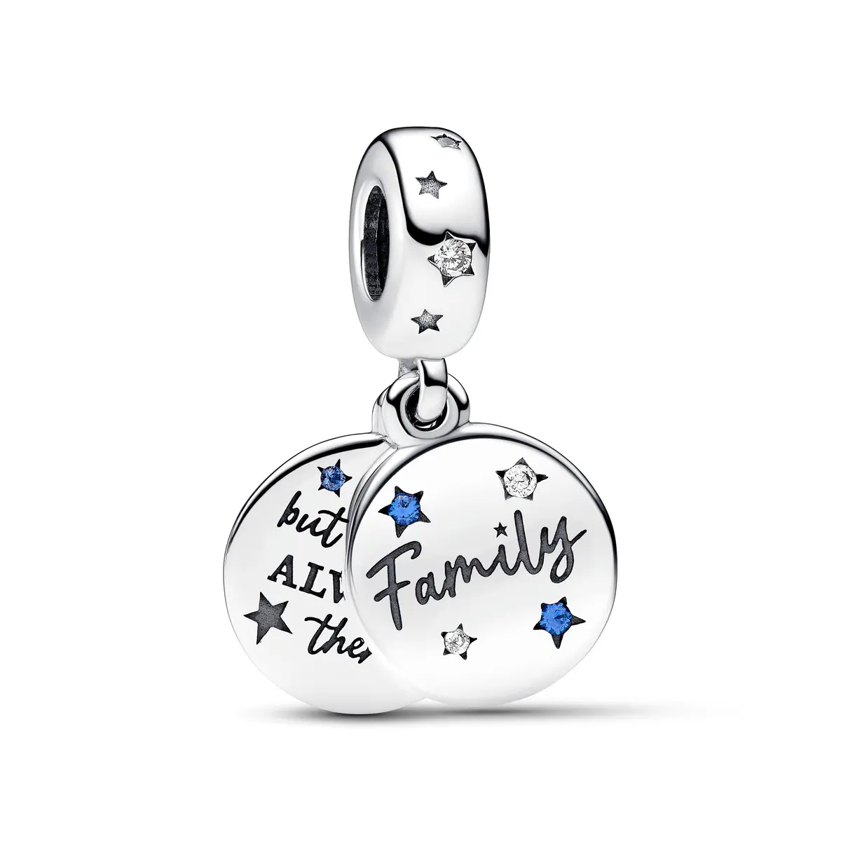 Family Love Double Dangle Charm 1