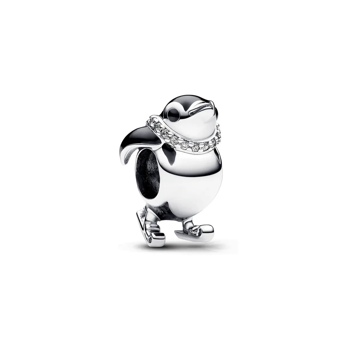 Skiing Penguin Charm 1