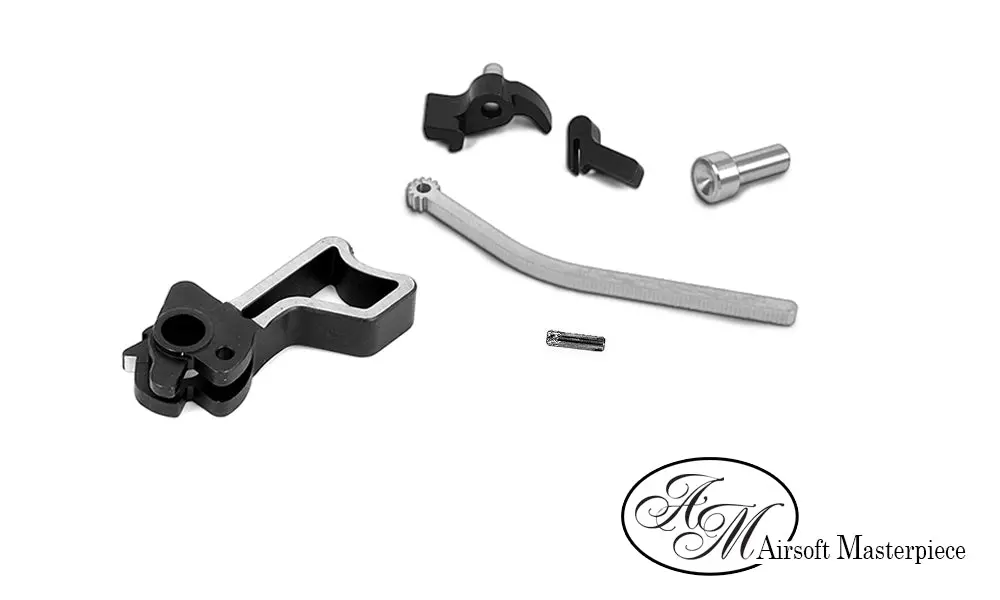 Airsoft Masterpiece Cnc Steel Hammer & Sear Set For Marui Hi-Capa (Infinity Square) #Hp-Tmhc-S14tt 1