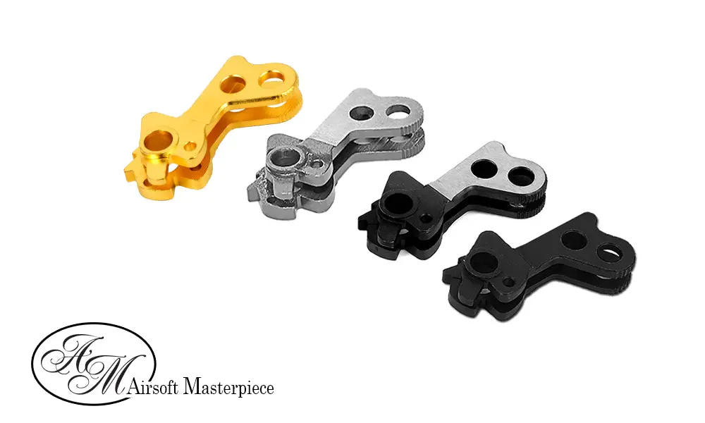 Airsoft Masterpiece Cnc Steel Hammer & Sear Set For Marui Hi-Capa (Koenig Low Mass) 1