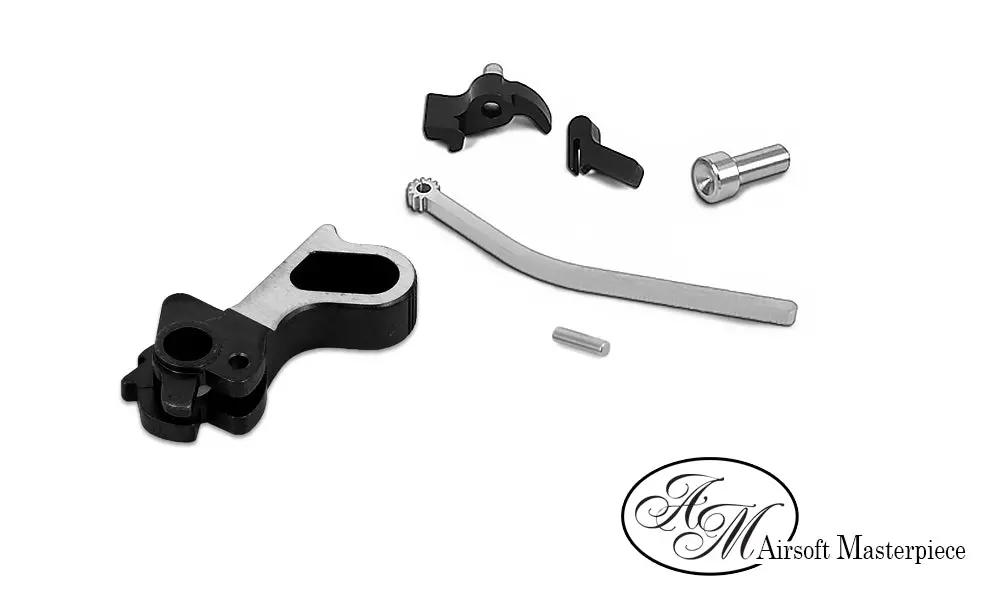 Airsoft Masterpiece Cnc Steel Hammer & Sear Set For Marui Hi-Capa (S Type Dvc) 2-Tone #Hp-Tmhc-S27tt 1