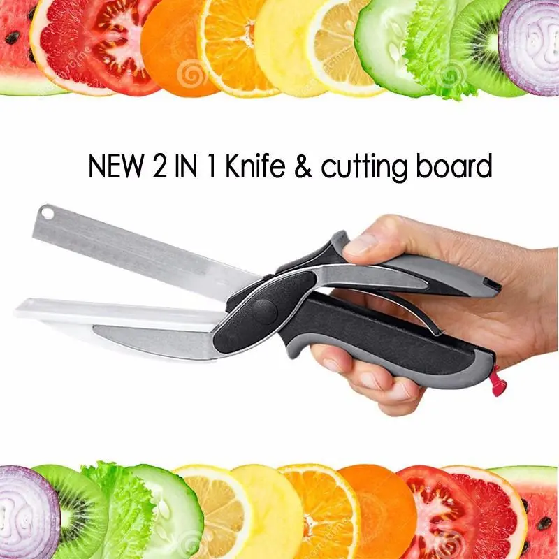 2-In-1 Knife And Cutting Board 1