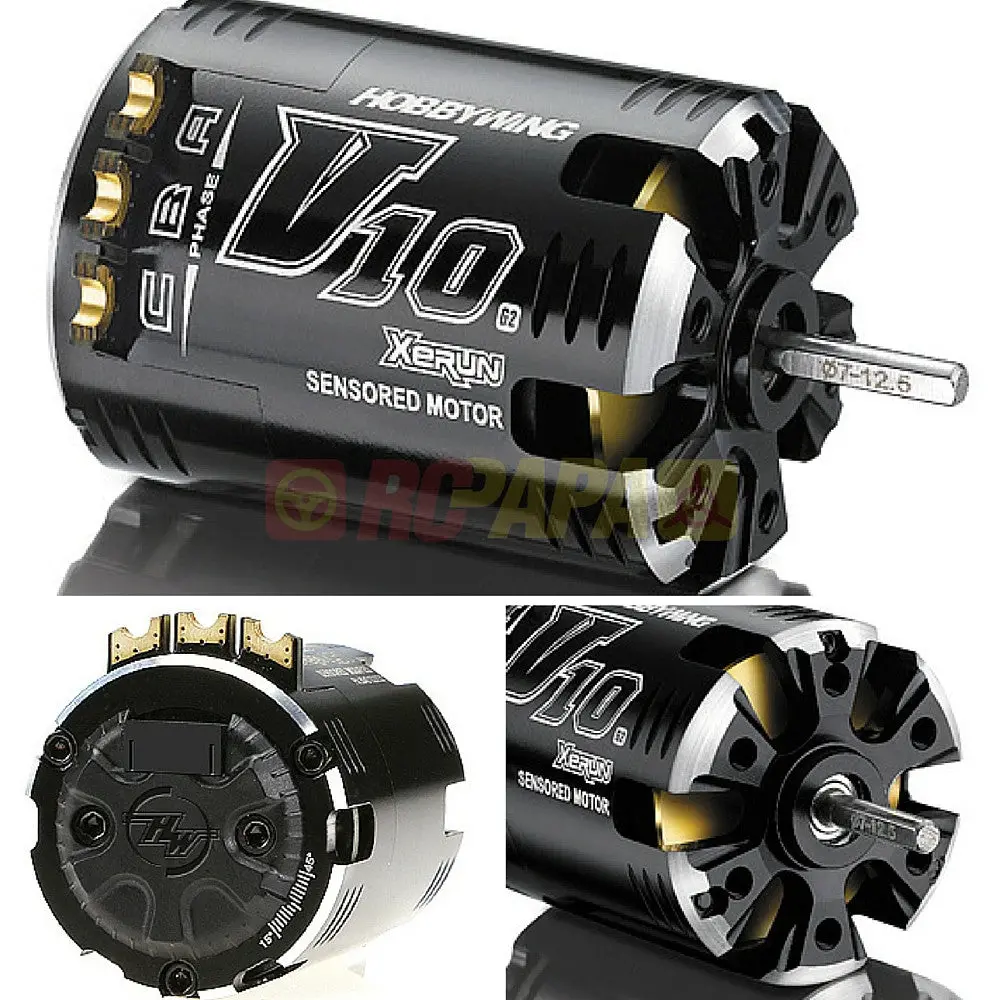 Hobbywing Xerun V10 Sensored Brushless Motor For 1/10 Rc 1