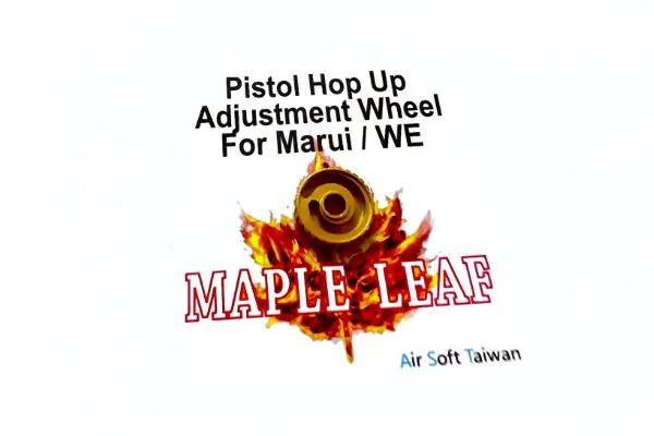 Maple Leaf Hop Up Adjustment Wheel For Marui / Stark Arms / We (Exclude Hi-Capa / Meu / M1911 ) #Hw01 1
