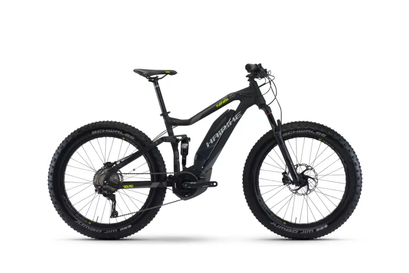 2017 Haibike Sduro Full Fatsix 7.0  Fat Bike Full Suspension - Size 46 1