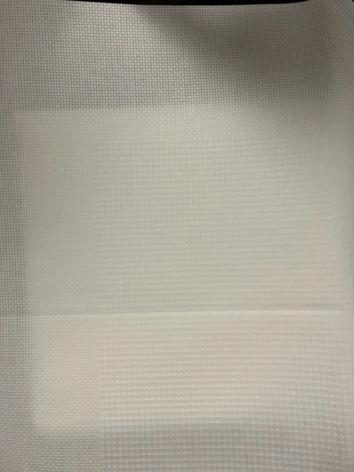 White Rectangle Table Topper 1