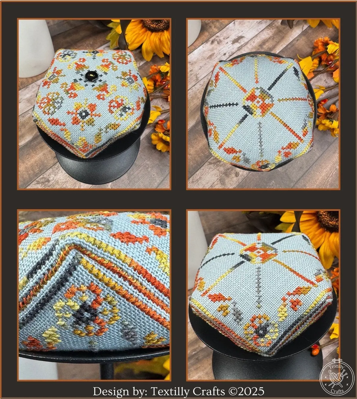 Harvest Hearth Biscornu 1