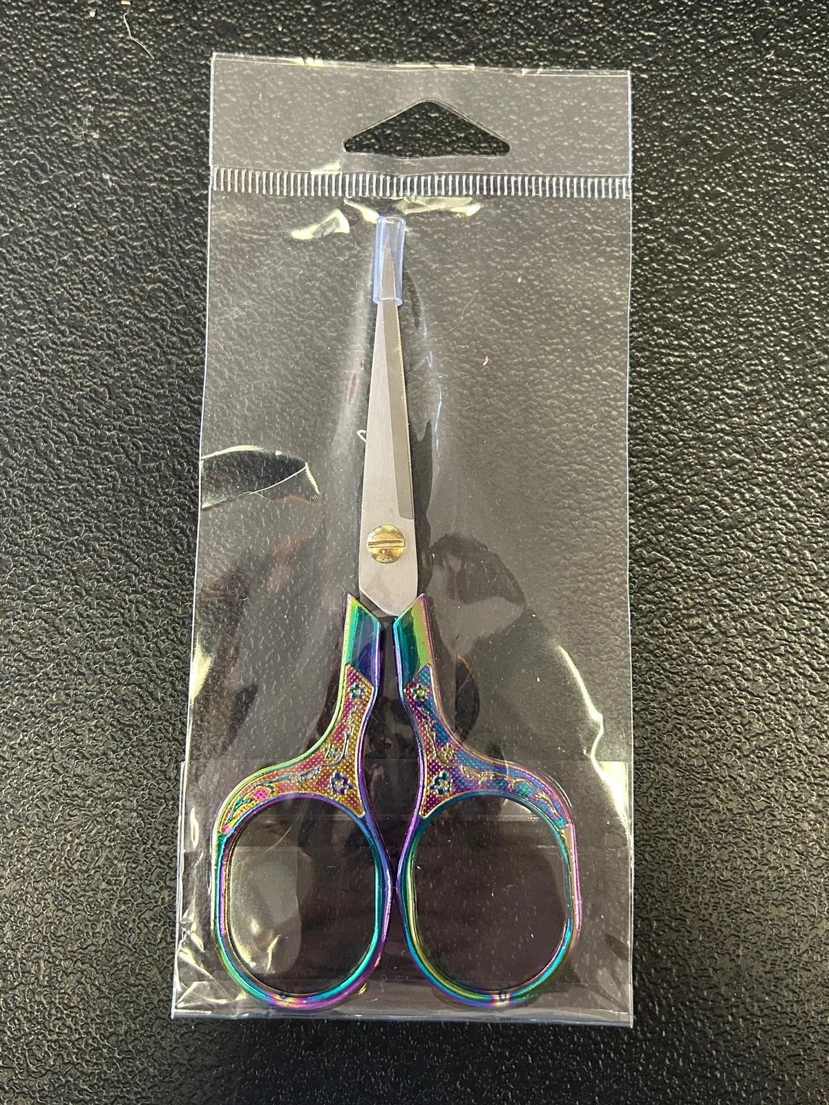 Large Rainbow Titanium Scissors 1