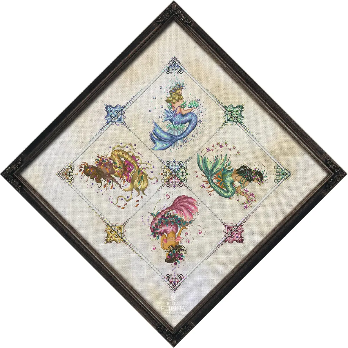 Seasons Mermaid Mandala 1